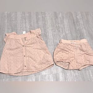 H&M Pale Pink 2 Piece Set